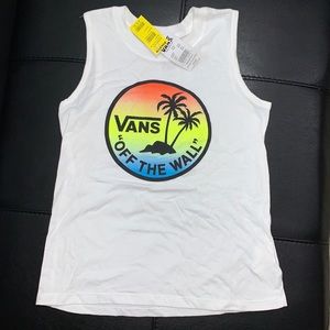 Vans OTW Island Summer Tank Top Kids Size Small 7-8